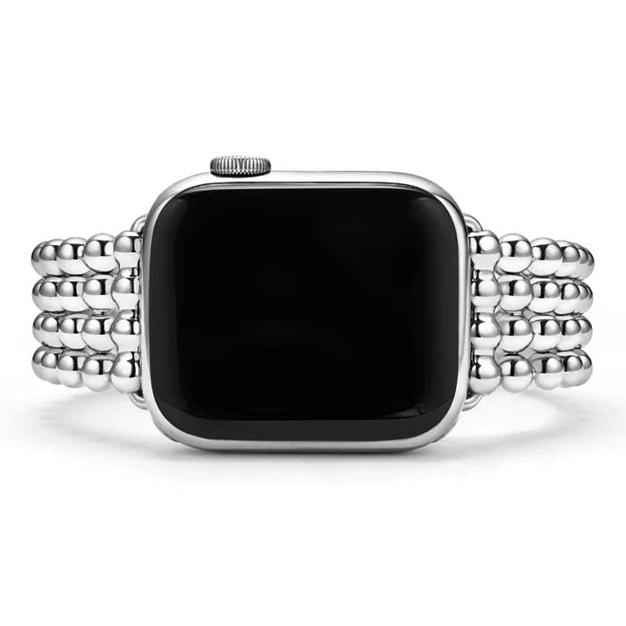 LAGOS Smart Caviar Infinite Caviar Beaded Watch Bracelet in Stainless Steel - 38-45mm