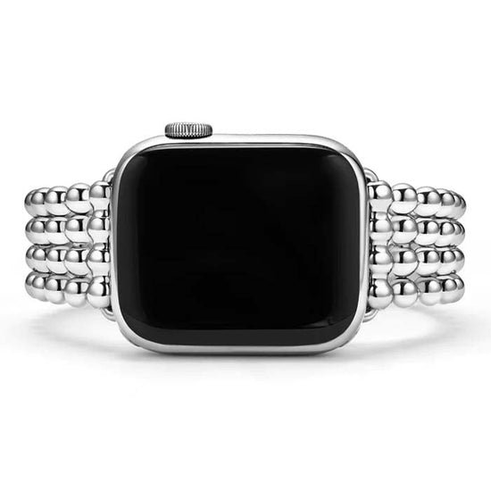 LAGOS Smart Caviar Infinite Caviar Beaded Watch Bracelet in Stainless Steel - 38-45mm