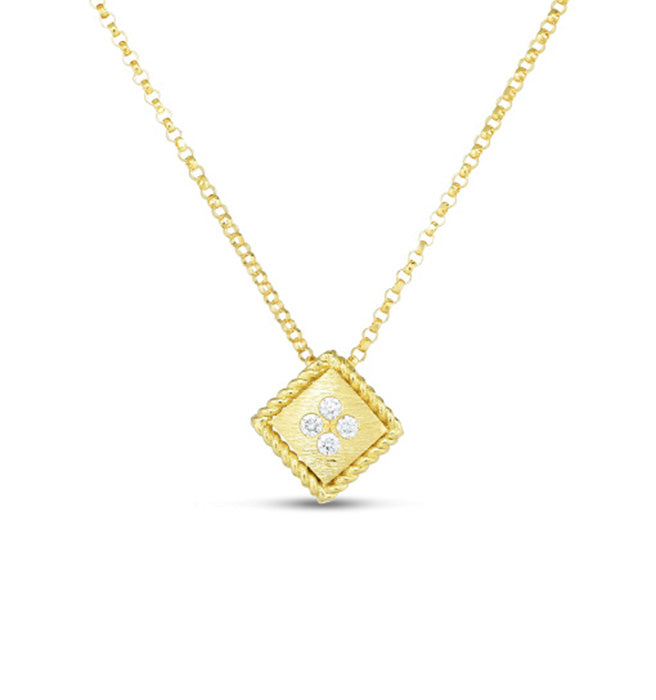 Roberto Coin Palazzo Ducale Pendant Necklace in 18K Yellow Gold