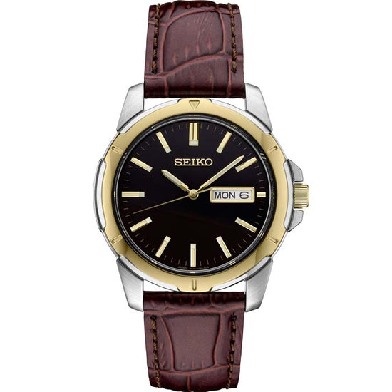 Seiko 39.6MM Gents Two-Tone Strap Watch