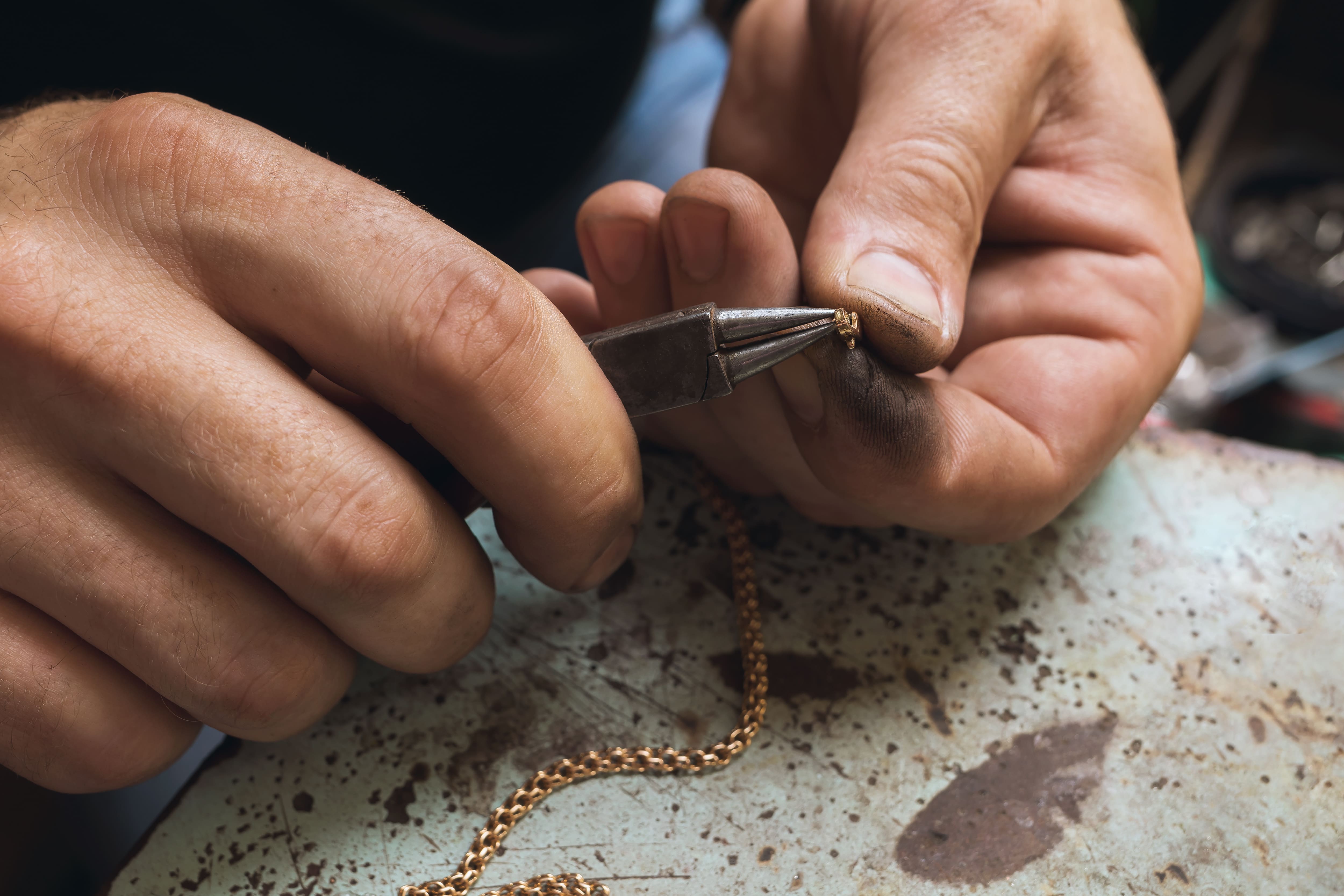 Chain Repaired Jewelry Chain Repair Made Easy - Gold Chain Repair Guide – Mountz Jewelers