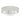 Frederick Goldman 6mm Brush Finish Low Dome Wedding Band in 14K White Gold