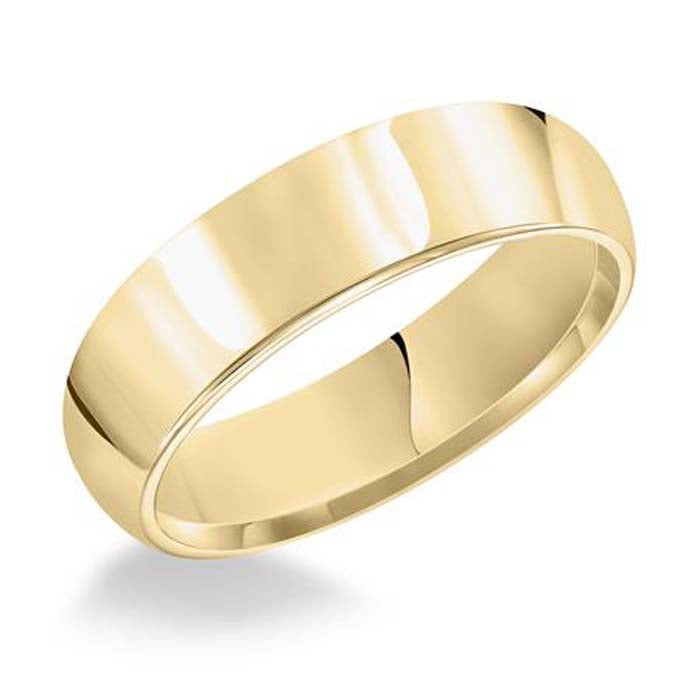 Goldman Wedding Band in 14K Yellow Gold