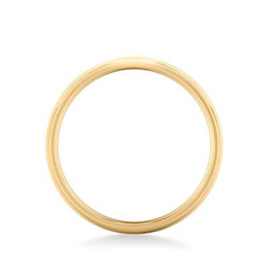 Goldman 5mm European Comfort Fit Band in 14K Yellow Gold