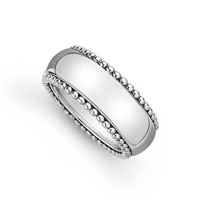 LAGOS Anthem Band Ring in Sterling Silver