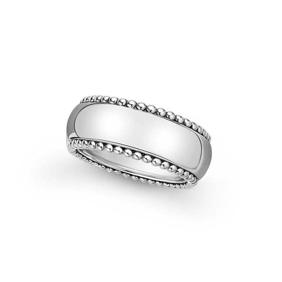 LAGOS Anthem Band Ring in Sterling Silver