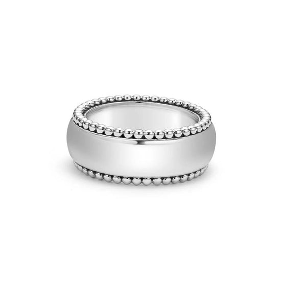 LAGOS Anthem Band Ring in Sterling Silver