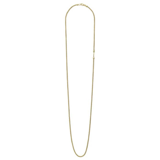 Lagos 18" Caviar Chain Necklace in 18K Yellow Gold