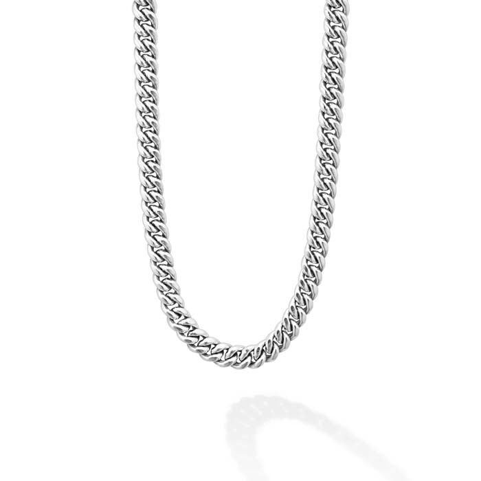 LAGOS 22" Anthem Silver Curb Chain Necklace in Sterling Silver