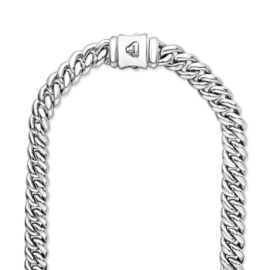 LAGOS 22" Anthem Silver Curb Chain Necklace in Sterling Silver