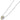 LAGOS Two-Tone Five Ring Diamond Pendant Necklace in Sterling Silver and 18K Yellow Gold