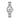 Seiko 29.5MM Solar Ladies Grey Mother of Pearl Diamond Dial SST Watch