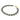 LAGOS Anthem Matte Black Ceramic Oval Link Bracelet in 18K Yellow Gold and Black Ceramic, Size Men's M