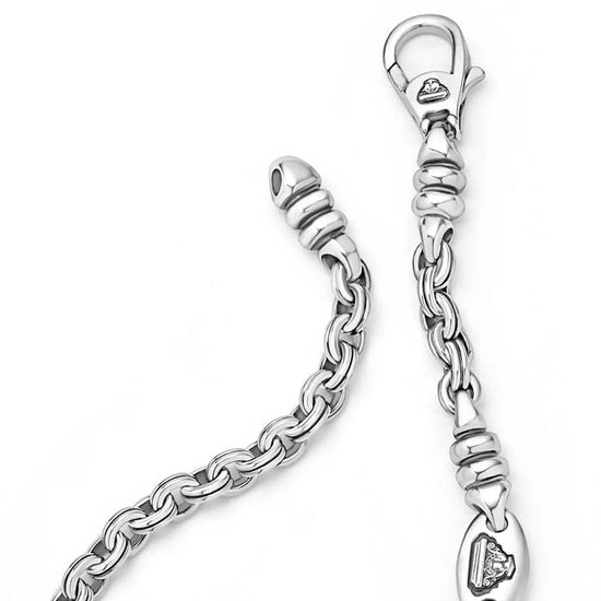 LAGOS Double Link Chain Bracelet in Sterling Silver