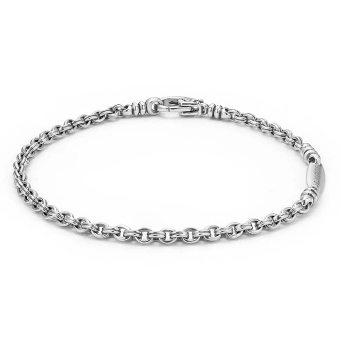 LAGOS Anthem Double Link Chain Bracelet in Sterling Silver