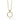 LAGOS Gold Circle Pendant Necklace in 18K Yellow Gold