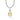 LAGOS Two-Tone Interlocking Diamond Pendant Necklace in Sterling Silver and 18K Yellow Gold