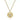 Gabriel & Co. Round Radiating Diamond-Cut "Gaby" Pendant in 14K Yellow Gold