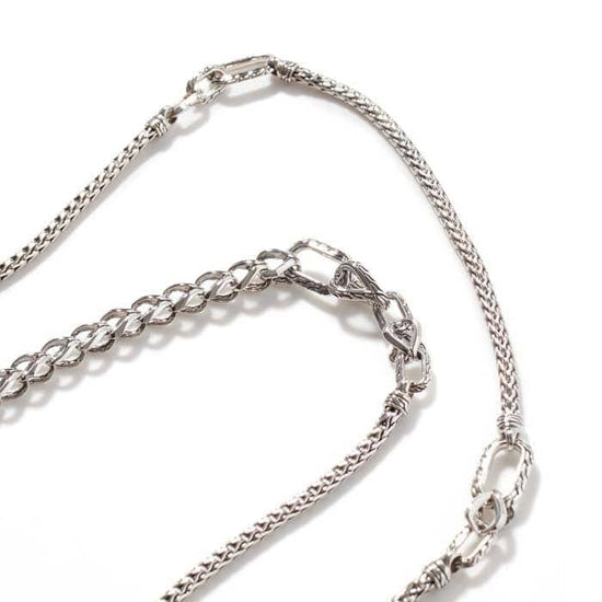 32" Asli Link Classic Chain Transformable Necklace in Sterling Silver