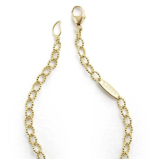 LAGOS Signature Caviar Link Bracelet in 18K Yellow Gold