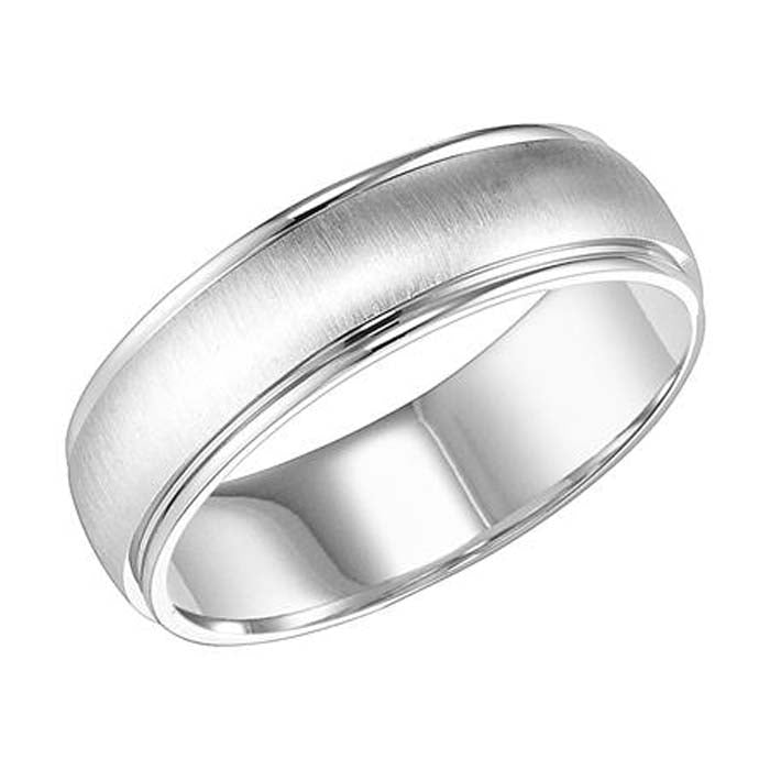 Goldman "Custom Collection" Wedding Band in 14K White Gold