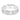 Goldman Men's 6MM Wedding Band with Wire Finish Center and Polished Rounded Edge in 14K White Gold