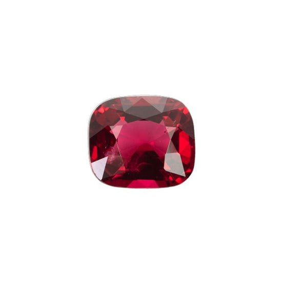 Roger Dery 1.13ct Red Spinel Rectangular Cushion Cut Loose Gemstone