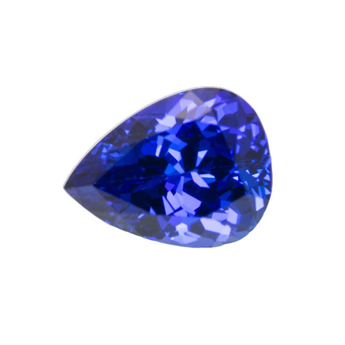 Roger Dery 6.49CT Tanzanite Pear Shape Loose Gemstone