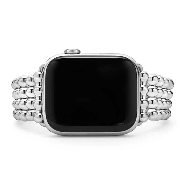 LAGOS Smart Caviar Infinite Caviar Beaded Watch Bracelet in Stainless Steel - 42-49MM