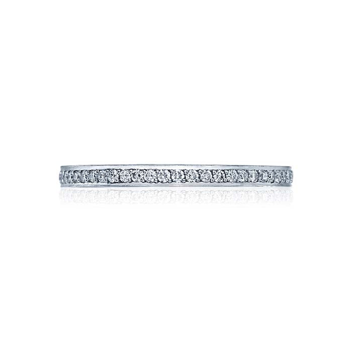 Tacori Dantela Eternity Diamond Wedding Band in Platinum