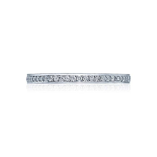 Tacori Dantela Eternity Diamond Wedding Band in Platinum