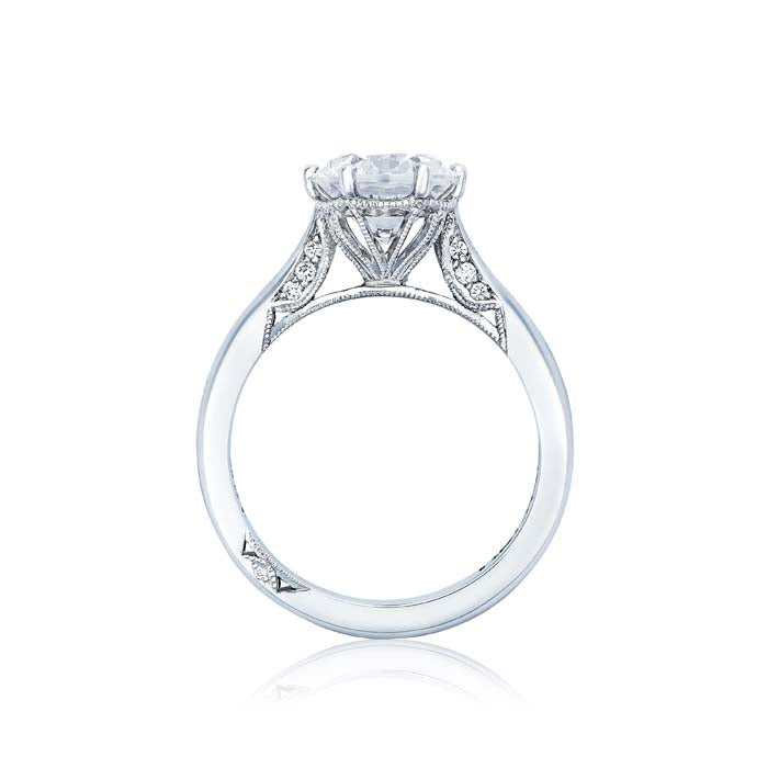 Tacori "Simply Tacori" 6-Prong Solitaire Engagement Ring Semi-Mounting in 18K White Gold