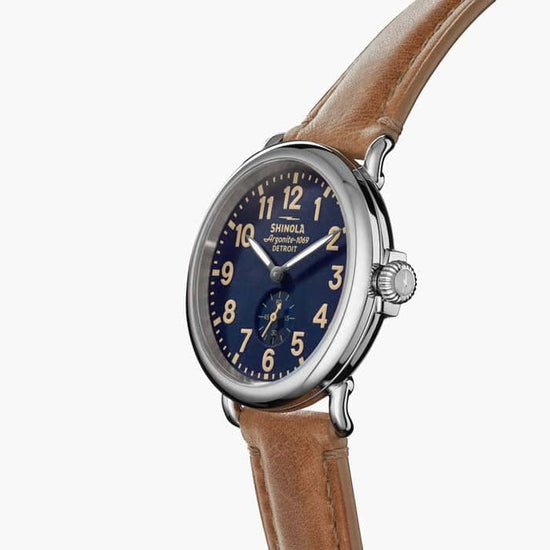 Shinola 41MM "The Runwell" Watch in Stainless Steel