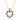 Estate Ruby and Sapphire Reversible Heart Pendant with Single Cut Diamonds in 14K Yellow Gold