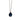 Mountz Collection Oval Sapphire and Diamond Pendant Necklace in 14K White Gold