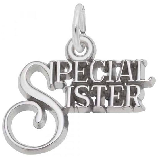 Rembrandt Special Sister Charm in Sterling Silver