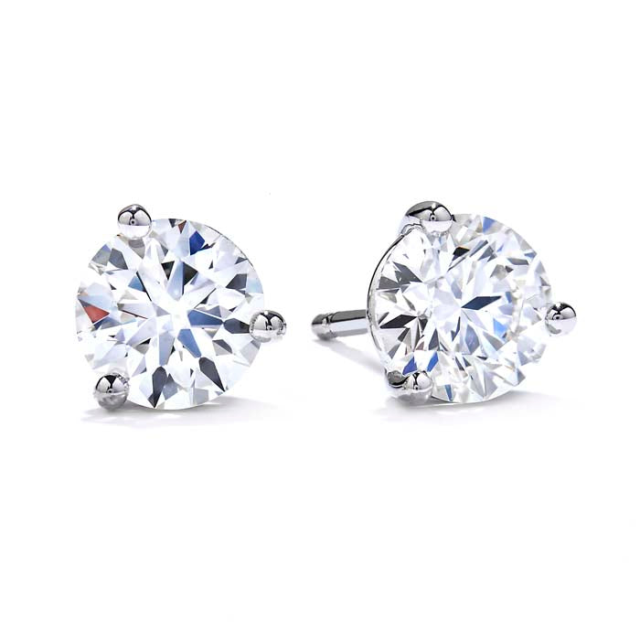 Mountz Collection .25CTW Diamond Stud Earrings in 14K White Gold