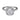 Fana Delicate Cushion Halo Diamond Engagement Ring Semi-Mounting in 14K White Gold