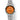 Seiko 42MM 5 Sports SKX GMT Series Automatic Watch with Orange Dial in Stainless Steel