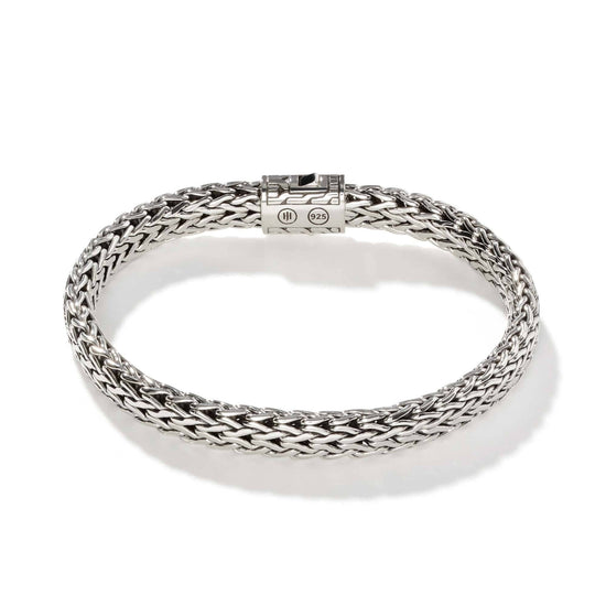 John Hardy 6.5MM Men's Classic Chain Bracelet in Sterling Silver