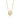 Charles Krypell Les Fleurs Collection Mother of Pearl and Diamond Pendant Necklace in 18K Yellow Go