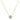 Charles Krypell Diamond Clover Pendant Necklace in 18K Yellow Gold