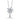 Roberto Coin .19CTW "Tiny Treasures" Diamond Palm Tree Pendant Necklace in 18K White Gold