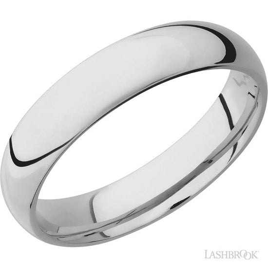 Lashbrook 5mm Titanium Band with Polished Finish Size 9