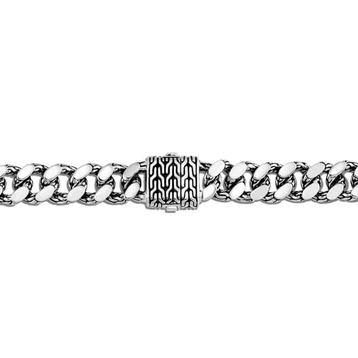 John Hardy Men's 7MM Curb Link Classic Chain Bracelet in Sterling Silver