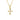 Mountz Collection Cross Pendant with Diamond in 14K Yellow Gold