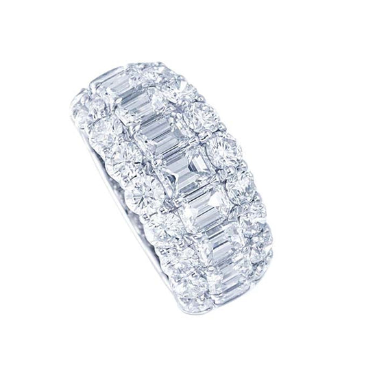 J B Star 4.26ctw Wedding Band in Platinum