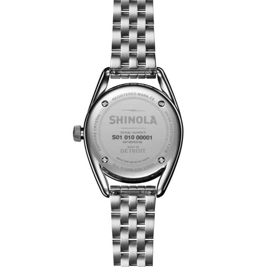 Shinola 30MM Derby Stainless Steel Watch