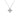 Roberto Coin Princess Flower Collection Medium Diamond Pendant in 18K White Gold
