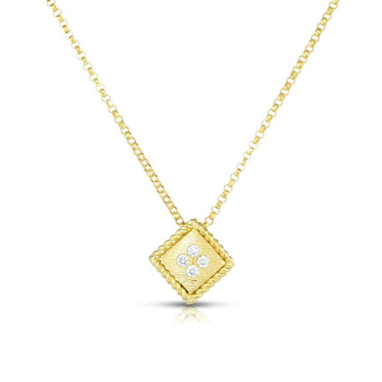 Roberto Coin Palazzo Ducale Pendant Necklace in 18K Yellow Gold